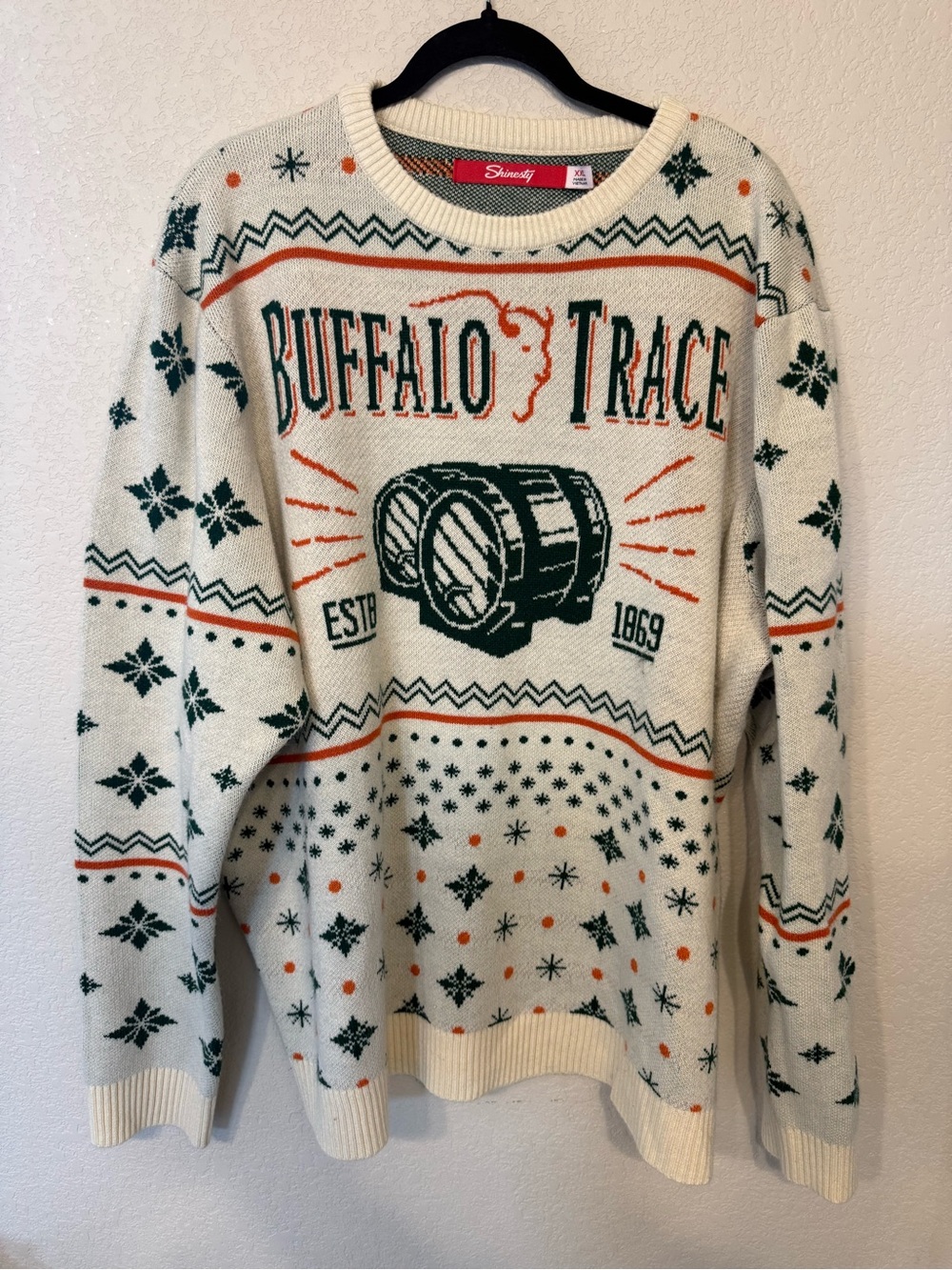 Buffalo Trace Holiday Crewneck Sweater